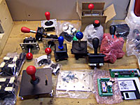 Fourteen Joysticks, Ready for Testing