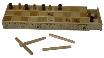 Wooden Senet Board