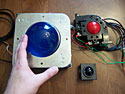 4.5, 2.25, and 1.5 inch trackballs